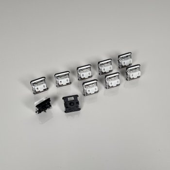 10x Kailh Switch White Clicky Mechanischer Switch für Logitech G815/G915 Ersatzteil